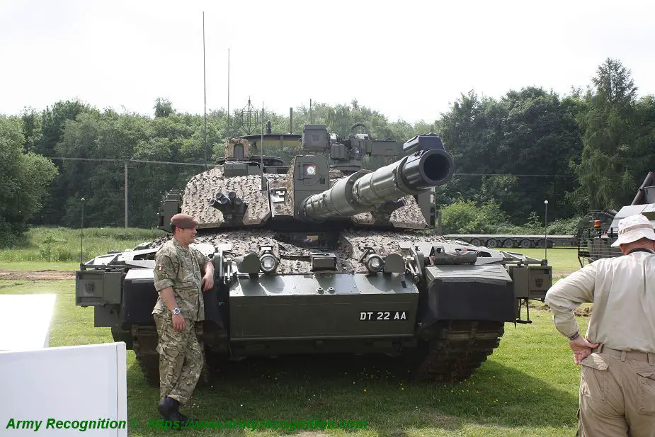Challenger 2 TES MBT Megatron main battle tank United Kingdom British Army defense industry 925 001
