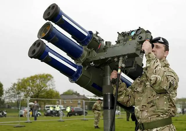 The Starstreak is a short range surface-to-air missile or MAN Portable Air Defense System (MANPADS) designed and manufactured by Thales United Kingdom. 