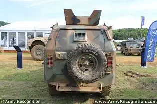 Cougar 4x4 APC Streit Group light armored vehicle personnel carrier technical data sheet description information specifications intelligence identification pictures photos images personnel carrier British United Kingdom defence industry army military technology 