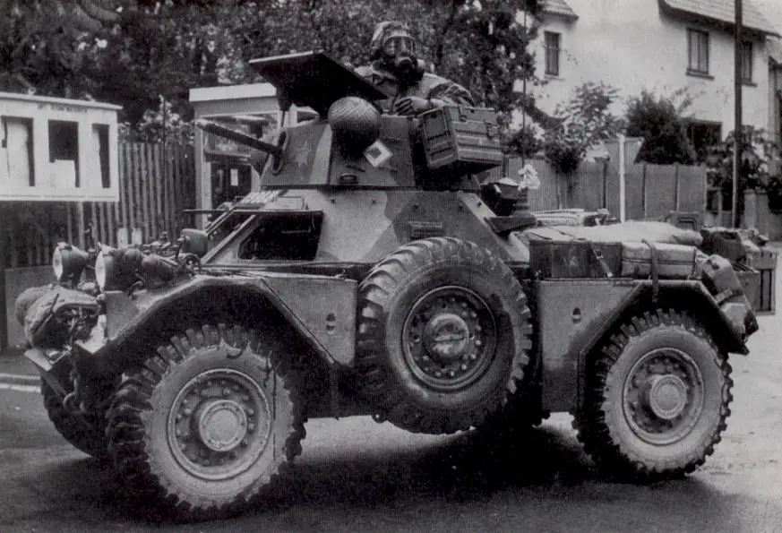Ferret Mk3 light wheeled armoured vehicle British army United Kingdom