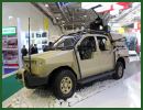 The new version of local-made light intelligence tactical patrol vehicle Gurza 2 was unveiled for the first time to the public at ADEX 2014, International Defense Industry Exhibition in Baku, Azerbaiajan. As the first version of Gurza patrol vehicle, the new version is also based on Toyota Hilux 12 double cab pickup chassis equipped with 4x4 all-wheel drive and a maximum payload of 2,500 kg.