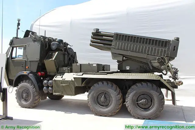 The State Defense Company of Kazakhstan KAZTEC unveils a new modernization project for Soviet-made BM-21 122mm MLRS (Multiple launch Rocket System) under the name of BM-21 MARS "Grad" or KazGRAD 1KGBK15 which has now the capacity to fire guided missile. 