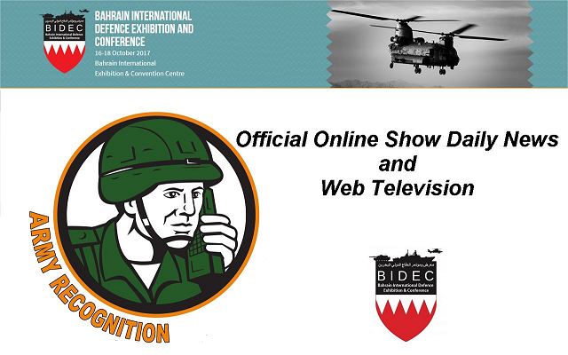 Army Recognition appointed by BIDEC 2017 as Official Online Show Daily News Official Web TV 640 001