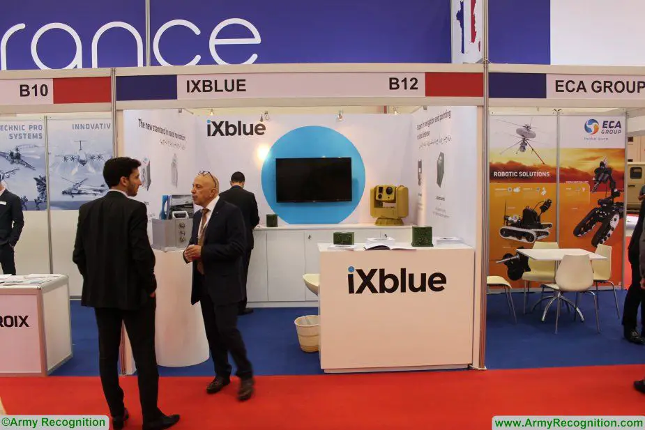iXblue showcases its latest technological innovations for Naval and Land defense applications at BIDEC 2017 925 001