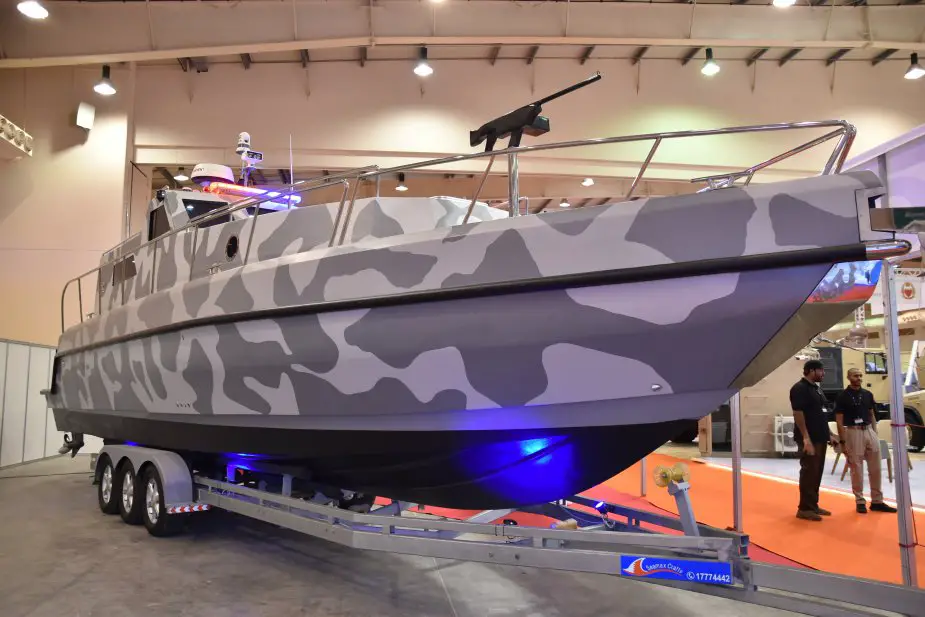 BIDEC 2019 Seamax Craft presents the Seamax 420M bulletproof boat 925 001
