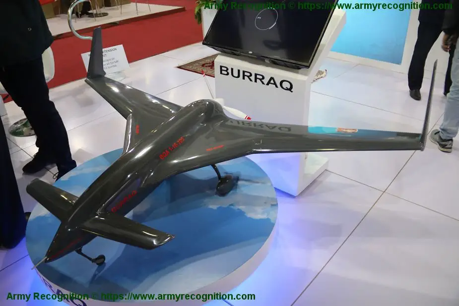 EDEX 2018 Pakistan NESCOM displays its Buraq UCAV drone