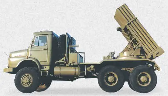 Hadid HM 20 40 rounds 122mm MRLS multiple rocket launcher system technical data sheet specifications description information intelligence identification pictures photos video Iran Iranian army defence industry military technology 