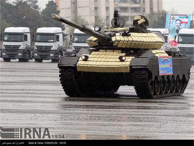Iran unveiled its latest home-made new main battle tank called "TIAM" on Wednesday, April 13, 2016, in a ceremony attended by Ground Force Commander Brigadier General Ahmad Reza Pourdastan. Some few months ago, Itran has unveiled another main battle tank called "Sabalan". 