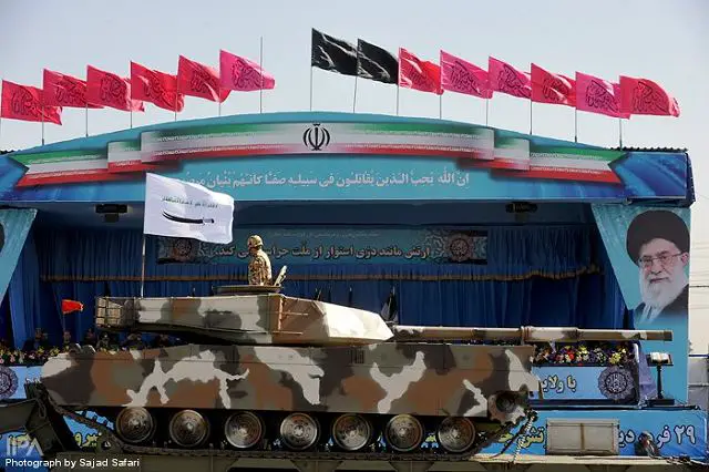 Iranian-made Zulfiqar-2 main battle tank