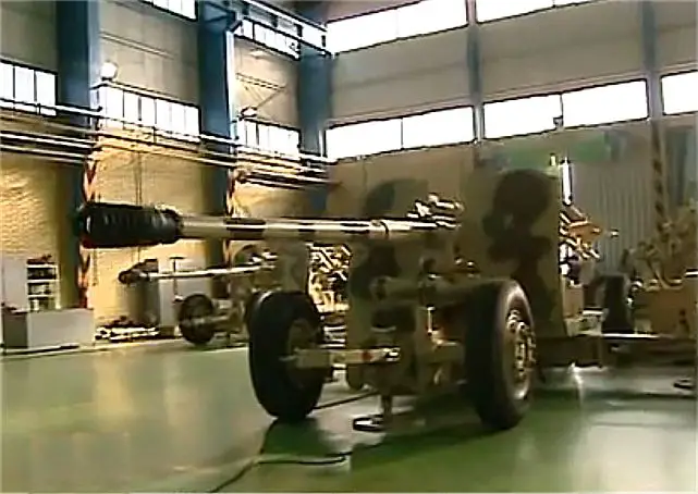Sa’eer Saeer automatic 100mm anti-aircraft gun technical data sheet specifications description information intelligence identification pictures photos video air defence system Iran Iranian army defence industry military technology