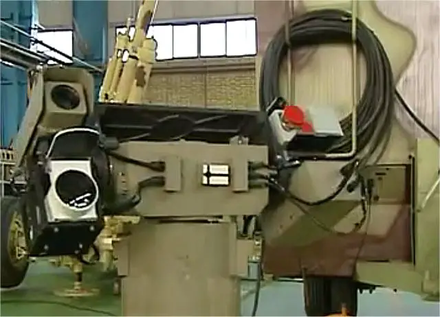 Sa’eer Saeer automatic 100mm anti-aircraft gun technical data sheet specifications description information intelligence identification pictures photos video air defence system Iran Iranian army defence industry military technology