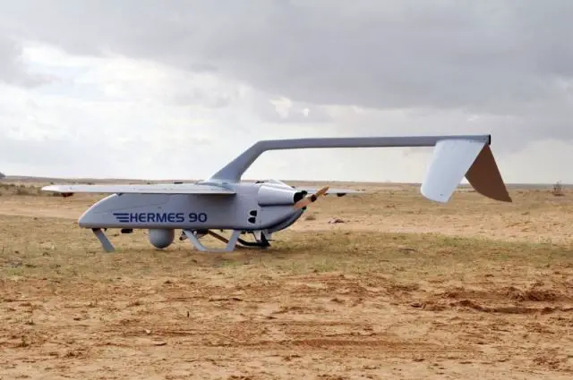 Hermes 90 UAV unmanned aerial aircraft vehicle system technical data sheet information specifications description identification intelligence pictures photos images engineering Israel Israeli Elbit Systems