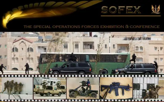 SOFEX 2012 Special Operations Forces Exhibition Conference pictures photos video images Jordan  army land forces Jordanian defence industry military technology