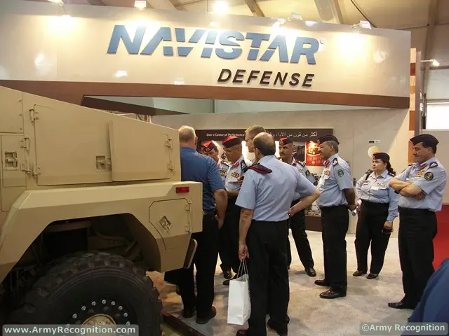 Navistar Defense is showcasing the International variant of its Saratoga light-weight, multipurpose vehicle at Jordan’s Special Operations Forces Exhibition & Conference (SOFEX). The Saratoga is also Navistar's offering for the US Army JLTV programme.