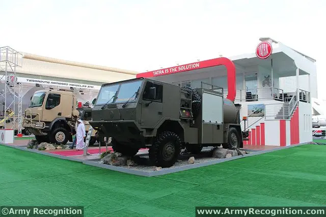 TATRA, a. s., the world’s leading special off-road vehicle manufacturers is going to develop its positions in the GCC region and in the military business generally attending the world’s prestigious defense industry exhibition IDEX 2013. At the defence exhibition of Abu Dhabi, Tatra presents three new products.