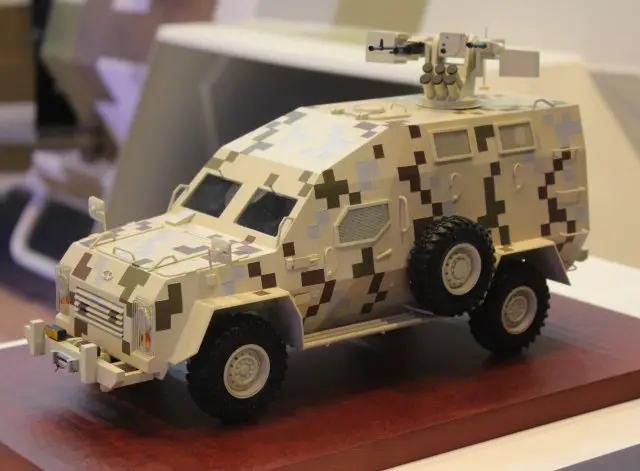 Bodgan Corporation officially presents new Bars 6 armored personnel carrier at IDEX 2015 640 002