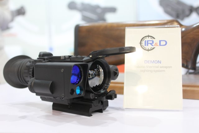 IR D promotes its thermal sighting and surveillance systems at IDEX 2017 640 002