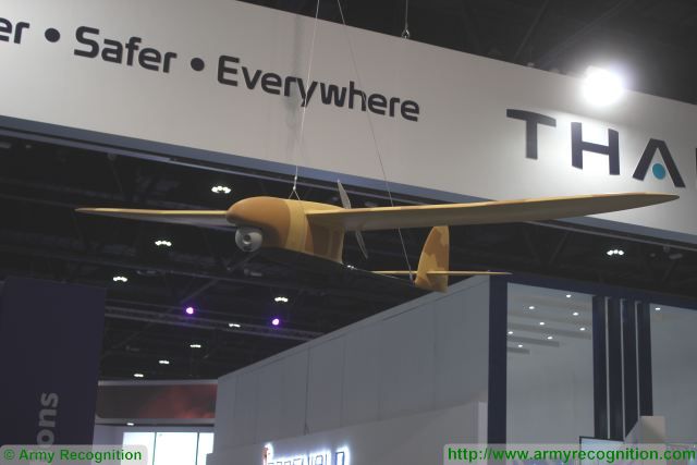 Thales Spy Ranger latest-generation surveillance and reconnaissance mini-drone at ISNR 2016 640 001
