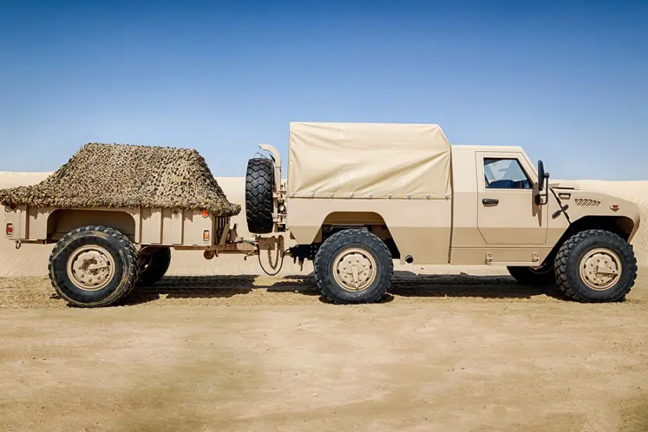 Ajban 420 4x4 tactical logistic utility military vehicle Nimr Automotive UAE United Arab Emirates defense industry 925 001