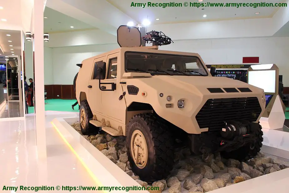 Ajban 450 4x4 tactical logistic utility military vehicle 4 man station wagon cabin Nimr Automotive UAE United Arab Emirates defense industry 925 001