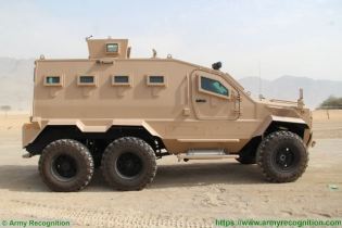 Guardian Xtreme APC 6x6 MRAP Mine Resistant Ambush Protected vehicle IAG United Arab Emirates right side view 001