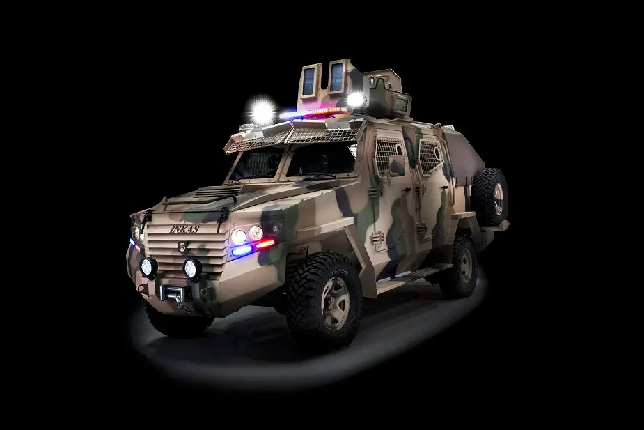 Titan APC 4x4 armoured vehicle personnel carrier INKAS UAE defense industry 925 001