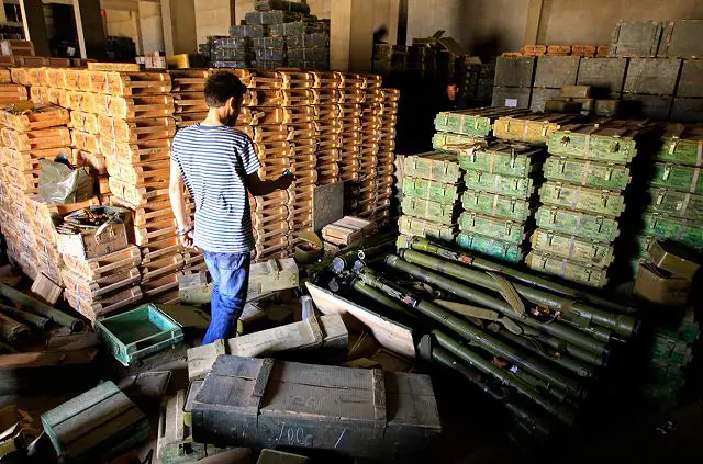 The Libyan rebels must also used old stocks of weapons and ammunition which were captured in old government military bases. Many members of the Libyan rebel army work on captured weapons to repair them and to make it in operational capability.