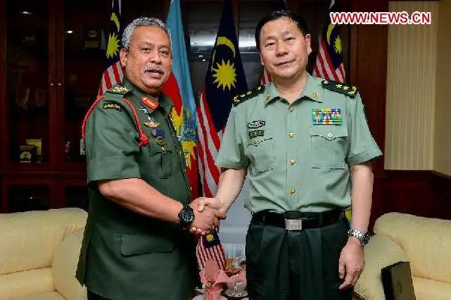 Senior Chinese and Malaysian military officials reached consensus on Friday to further strengthen military cooperation between the two countries. Qi Jianguo, deputy chief of the General Staff of the Chinese People's Liberation Army (PLA), said the PLA hopes to bring the bilateral relations between the two armies to a higher level by strengthening high-level exchange, strategic consultations, joint training and other forms of cooperation