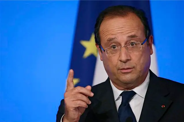 French President Francois Hollande said a military strike on Syria could come by Wednesday and that Britain's surprise rejection of armed intervention would not affect his government's stand. "France wants firm and proportionate action against the Damasacus regime," he said in an interview to Le Monde daily on Friday. The French parliament is due to meet on Wednesday for an emergency Syria session.