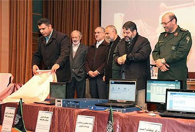 Iran unveiled 12 new home-made technological products in a ceremony attended by Iranian Defense Minister Brigadier General Hossein Dehqan and Head of Iran’s Civil Defense Organization Brigadier General Gholam Reza Jalali in Tehran on Saturday, December 14, 2013.