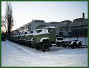 The KrAZ trucks manufactured under the contract signed with the MOD of the Arab Republic of Egypt for KrAZ-63221 chassis cabs (6x6) with YaMZ-238D engine were inspected December 10-11 in the manufacturer’s facilities. 