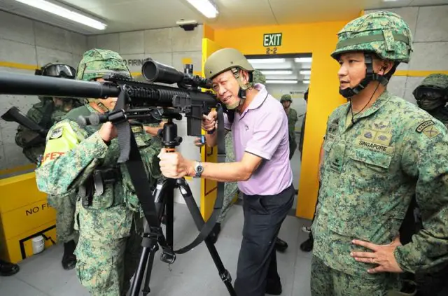 Minister for Defence Dr Ng Eng Hen officiated the opening of the Murai Urban Live Firing Facility (MULFAC) at the Lim Chu Kang Live Firing Area this morning.The MULFAC provides the Singapore Armed Forces (SAF) with enhanced training effectiveness in a safe urban live firing environment. 