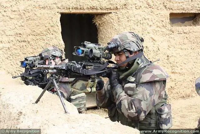 Soldiers of French Army equipped with the FELIN "Future Soldier" individual equipment currently in service with the French Army.