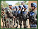 Major General Jean Bosco Kazura, commander of the United Nations Multidimensional Integrated Stabilization Mission in Mali (MINUSMA), inspected the first Chinese peacekeeping force to Mali which was deployed in place at 10:00 on January 22, 2014, local time, and spoke highly of the Chinese peacekeepers’ outstanding performance and professional competence.