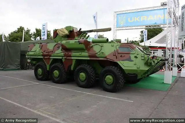 Ukrainian State Foreign Trade Enterprise “SpetsTechnoExport" anounces a new contract option for the delivery of 50 BTR-4 armoured vehicles personnel carrier to the Indonesian Naval Forces. This is the second foreign country that buys the BTR-4. Ukraine and Iraq signed a contract on the supply of 420 BTR-4 vehicles for a total of $457.5 million in 2009. 