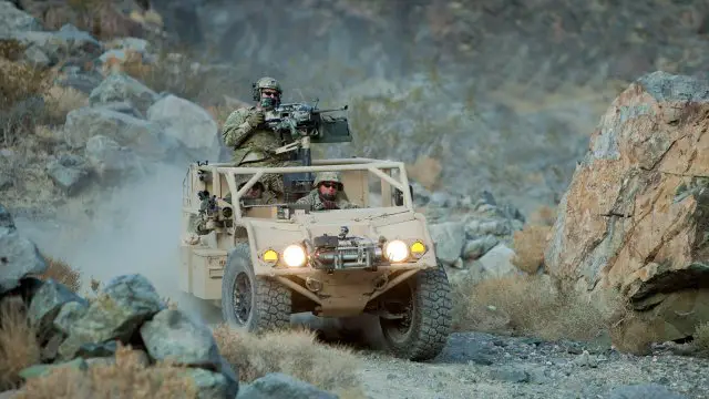The US Army is looking to develop a family of three lightweight, highly mobile ground vehicles for a light infantry brigade as it conducts a joint forcible entry mission. If the service proceeds, it would field an air-droppable light tank called the mobile protected firepower (MPF), and ultra-lightweight combat vehicle (ULCV) and a light reconnaissance vehicle (LRV). The two latter vehicles would be sling-loadable by rotary wing to replace the Humvee.