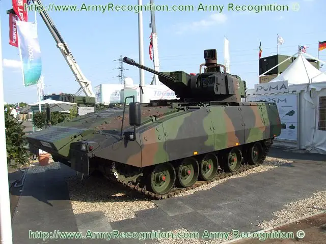 Puma infantry fighting vehicle gets official approval for service in German army 