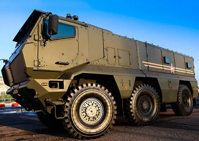 Russian Southern MD Special Task Force units received another batch of Kamaz 63968 Typhoons