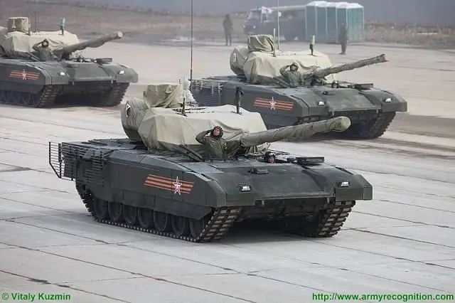 T-14 Armata could receive network-centric warfare equipment, according Russian media