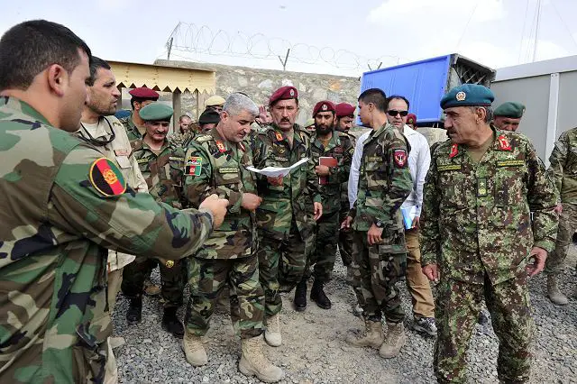 Afghan National Army Police worked together during combat operations in eastern Afghanistan 640 001