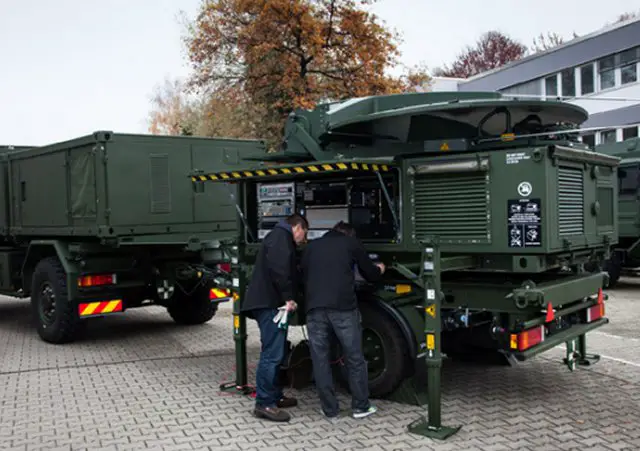 Airbus Defence and Space completed its newly developed mobile general ground stations 640 001