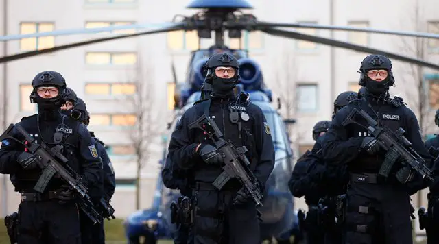 Germany unveiled its new counter terrorism police unit of up to 250 agents assigned 640 001