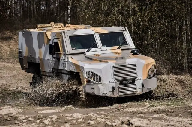 Czech Ministry of Defence announced tender for the supply of up to 62 MRAP vehicles 640 001
