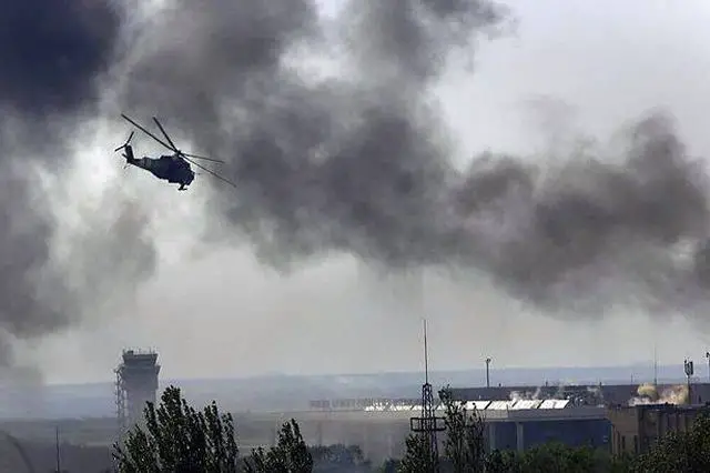 Ukrainian army lost part of Donetsk airport after artillery bombardment of pro-Russian fighters 640 001