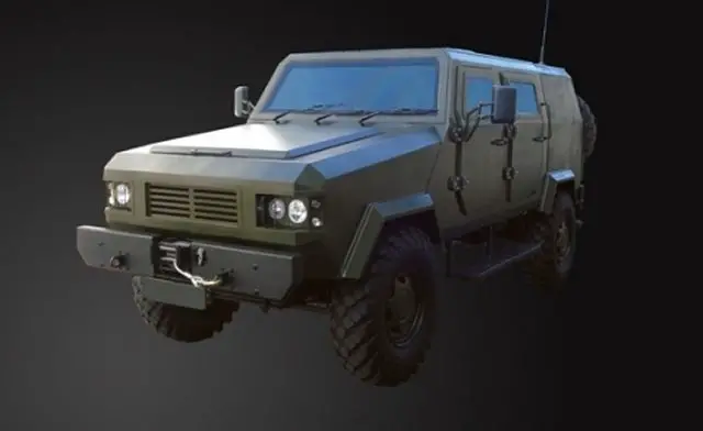 United States delivered first prototype of the Kozak APC to the Ukrainian Border Guard Service 640 001