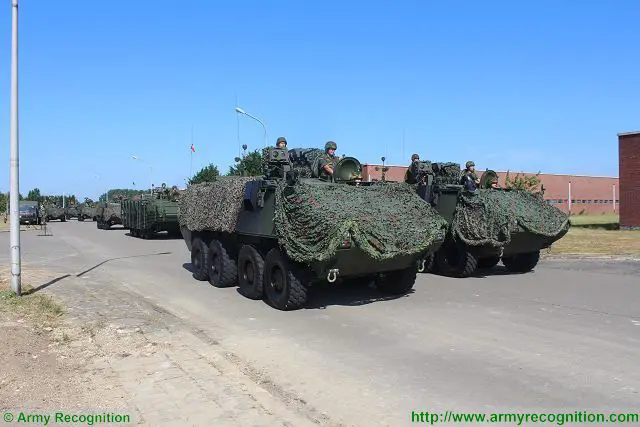 Belgian army military parade for the National Day in Belgium with troops and combat vehicles 640 001