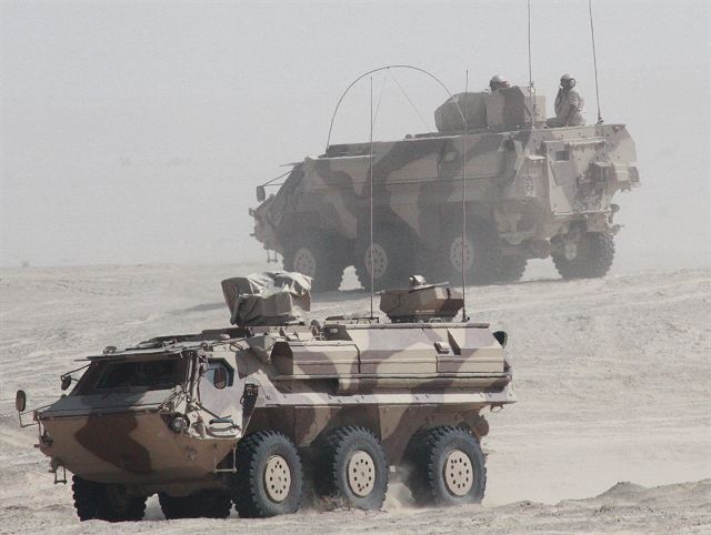 Rheinmetall of Germany contract to supply 12 Fuchs 2 NBC 6x6 reconnaissance vehicles to Kuwait 640 001
