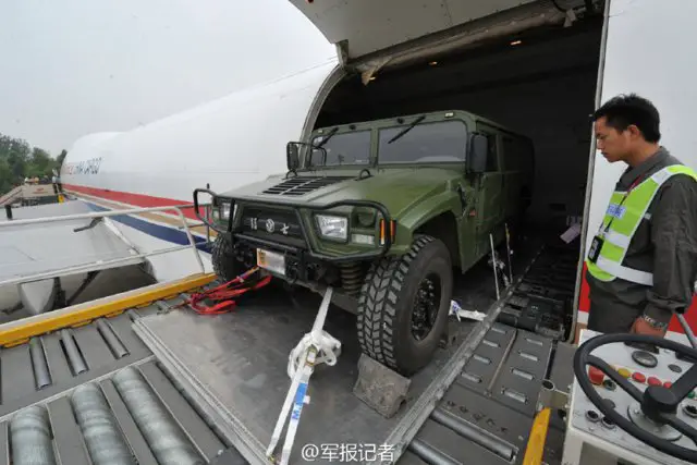 China Delivers 20 MengShi 4x4 army light utility vehicle to Trinidad and Tobago 640 001
