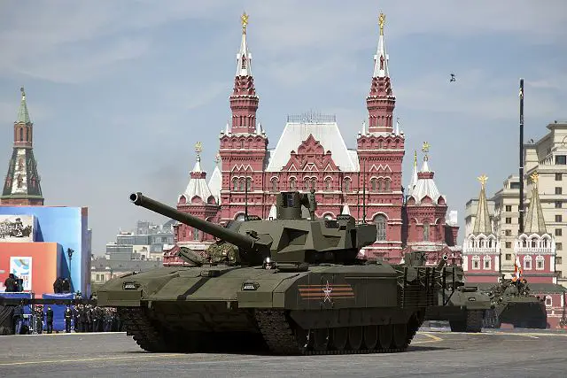 Frontal armour of the new Russian-made T-14 Armata tank could defeat 120mm uranium rounds 640 001