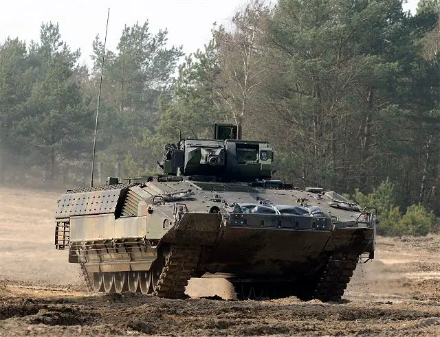 German army takes officially delivery of Puma infantry fighting vehicle from Rheinmetall and KMW 640 001